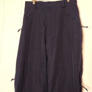 Drift. Men's solid black snowboarding pants size large